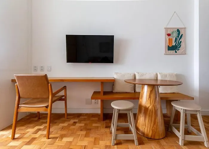 Curtacopacabana: Studio Novo, Completo, 3Qds Praia